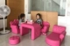 Trẻ em công chúa cô gái sofa vườn ươm nhỏ sofa ghế khu vực góc sofa phim hoạt hình nhà búp bê em bé dễ thương - Ghế sô pha sô pha Ghế sô pha