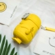 Người đàn ông nhỏ màu vàng đa chức năng ví tiền xu silicone túi nữ dễ thương túi xách nhỏ sáng tạo tai nghe túi lưu trữ nhỏ túi - Ví tiền