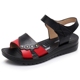 Giày mẹ mùa hè dép chống trượt giản dị cho phụ nữ trung niên dép quai hậu nữ đẹp Sandal