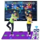 Dance Master Dancing Mat Double Yoga TV Giao diện Máy tính Công dụng kép Làm dày HD Giải trí tại nhà Bàn tay massage - Dance pad