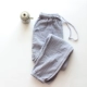 Cotton nguyên chất giặt đôi gạc đôi quần nhà mùa xuân và mùa hè cotton nam màu rắn đóng đồ ngủ quần cotton quần đùi nữ Quần tây
