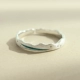 Hoa Bud Thời gian ban đầu Cặp đôi Nhẫn Nhẫn Nhẫn Bạc Sterling Cặp nam và nữ Nhật Bản và Hàn Quốc Đơn giản Quà tặng sinh viên hoang dã nhẫn vàng nam 18k Nhẫn