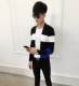 Áo khoác nam nam xã hội 2018 mới áo gió ngắn phiên bản Hàn Quốc của mẫu áo len mỏng tay đẹp trai áo gió 1 lớp cho nam Áo gió