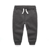 Осенние бархатные удерживающие тепло детские хлопковые штаны для мальчиков для отдыха, европейский стиль, свободный крой