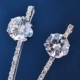 Bark cỏ Hàn Quốc phong cách phụ kiện tóc bên clip rhinestone từ clip nữ tốt clip tóc tiara kẹp tóc kẹp tóc trang sức - Phụ kiện tóc scrunchies hoa cúc Phụ kiện tóc