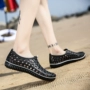 Giày hè 2018 mới sandal sandal nam phiên bản Hàn Quốc của giày đế bệt trơn trượt mang giày Xixi giày đi biển nam giày mọi nam