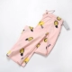 Quần pyjama nữ mùa đông quần cotton hoạt hình đan kích thước lớn lỏng lẻo phần mỏng kích thước lớn bên ngoài mặc quần nhà mùa xuân và mùa thu quần ngủ nam Quần tây