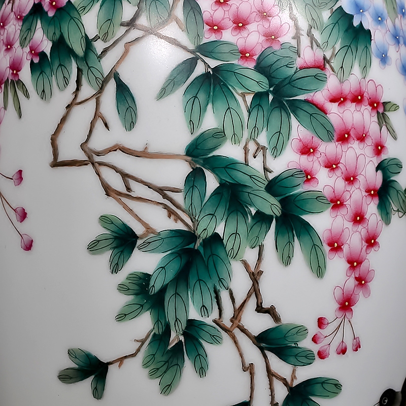 The Master of jingdezhen ceramics hand - made pastel sabingga sukdun dergici jimbi vases, flower arranging rich ancient frame sitting room porch place