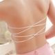 Với miếng đệm ngực, ren chống chói hoang dã quấn ngực, đeo chéo nữ, lưng đẹp, vest openwork, đồ lót, áo ngực, áo ngực áo bra ống Ống