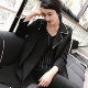 Áo khoác nịt đính kim cương đính kim cương của JJing Jingjing