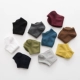 Vớ nam Tất vớ thể thao Vớ cotton màu rắn Vớ chạy vớ Mồ hôi Nông vớ vớ thấp Giúp vớ vớ mùa xuân và mùa hè