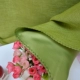 Khăn trải giường bằng vải lanh cotton dày ký túc xá trên cửa hàng rèm cửa phòng ngủ nam và nữ dưới giường vải lanh