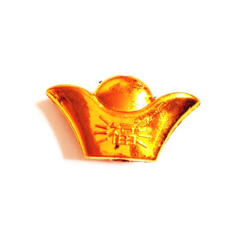 Golden Plastic Gold Plated Festive Jo Relocation Ornament Adornment End Afternoon Ornament Zongzi Fragrant Bag Pendant Accessories Yuanbao