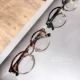 Phiên bản tiếng Hàn của kính tròn văn học retro nam nữ thời trang giản dị đại học gió phẳng gương phẳng cận thị kính cận