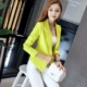 Bộ đồ thời trang khí mùa thu đông Hàn Quốc áo dài tay ve áo một nút Slim lady chuyên nghiệp để diện đồ công sở nhỏ