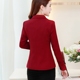 Áo khoác nữ mùa thu 2019 phiên bản Hàn Quốc của bộ đồ ngắn tự trồng ngắn phù hợp với bộ đồ dài tay áo sơ mi nữ size lớn - Business Suit mẫu áo khoác nữ đẹp 2021 Business Suit