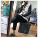 Mùa xuân mới đại học gió ~ mềm mại 糯 họa tiết cổ chữ V xoắn retro áo len cashmere vest không tay vest áo ghi lê len Áo len cổ chữ V