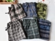 Đàn ông châu Âu và Mỹ mềm lông cừu kẻ sọc quần pyjama quần mùa thu và mùa đông lỏng lẻo kích thước lớn quần nhà