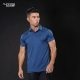 Hướng dẫn chạy 3632 Áo sơ mi nam POLO tay ngắn thể thao Casual Slim Fit Áo thun dệt kim thoáng khí