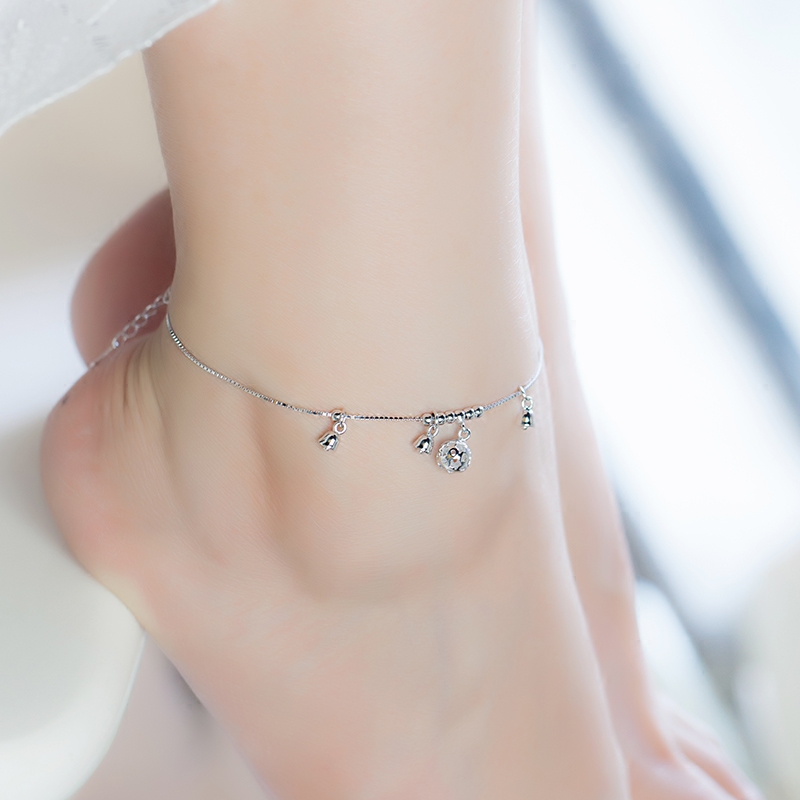 Chaine de cheville Femme en Argenterie - Ref 3101404 Image 3