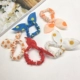 Mũ cài tóc trẻ em phiên bản Hàn Quốc dễ thương tai thỏ dễ thương vải buộc tóc cô gái cài đầu hoa dây chun buộc đầu phụ kiện tóc - Phụ kiện tóc