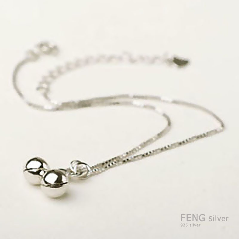 Bracelet de cheville Femme en Argenterie - Ref 3104387 Image 3