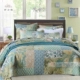 Cotton tăng khâu quilting là ba miếng bông trải giường hai mặt đa chức năng khăn trải giường mùa xuân và mùa thu là điều hòa không khí ga giường thun lạnh Trải giường