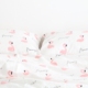 Flamingo bút viết ins nhiệt đới gió mùa hè lanh bông twill chăn gối mảnh duy nhất của custom-made đơn hoặc kép - Khăn trải giường ga giường thun lạnh hàn quốc Khăn trải giường