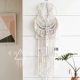 Ins Phong cách Bắc Âu Kiểu dệt bằng tay sáng tạo vòng B & B tua rua họa tiết trang trí mềm mại thảm treo tường Tapestry