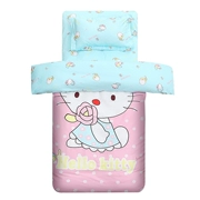 Cartoon bông ba mảnh giường giường bé người duy nhất ngủ chăn trẻ em ở trường mẫu giáo HelloKitty - Bộ đồ giường trẻ em