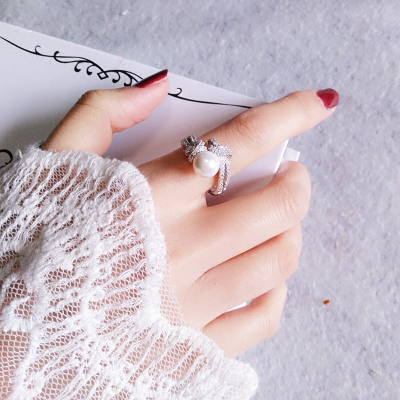 Bague Femme MOGACARE en Zircone synthetique strass - Ref 3086917 Image 1