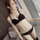 Ông Yun Ge sexy đồ lót phù hợp với vẻ đẹp nữ trở lại không có vòng thép thu thập áo ngực áo ngực dày ngực nhỏ áo ngực