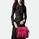 Áo khoác châu Âu 2019 mùa thu mới cho nữ áo khoác đen eo eo pu da gió áo khoác nữ dài qua đầu gối - Trench Coat áo khoác lông cừu nữ Trench Coat