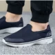 Giày nam Skechers SKECHER Đi bộ một đôi giày thể thao đi bộ giày lười thường giày thể thao lining