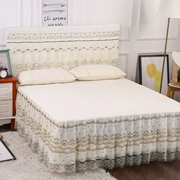 Summer giường váy ren trong khăn trải giường một mảnh 1.8x2.0 * 2,2m 1,5m Simmons bảo vệ nệm bìa trượt - Váy Petti