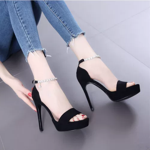 Обувь на высоком каблуке, летние сексуальные сандалии, туфли, 2020, популярно в интернете