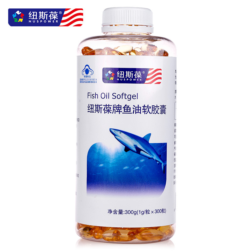 纽斯葆牌鱼油软胶囊 1g/粒*300粒