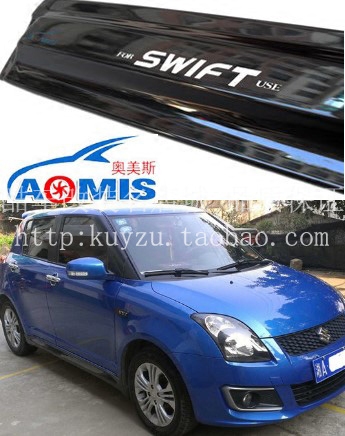 Omes Suzuki old swift sunny rain shield new swift with bright strip window rain eyebrow special rain shield modification