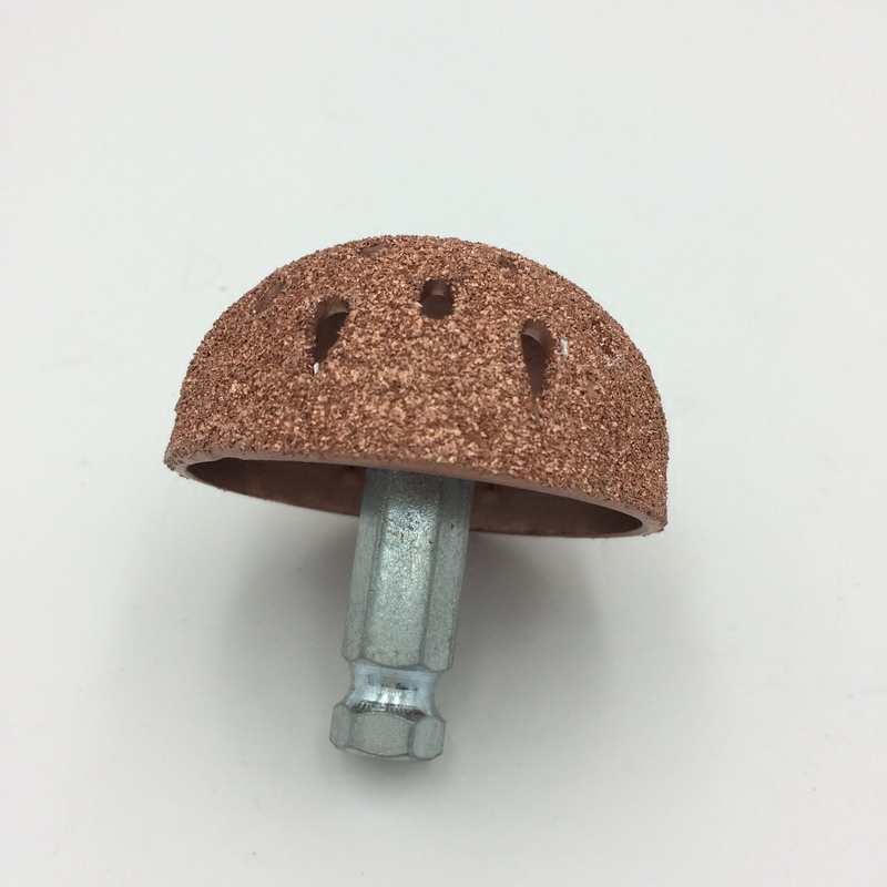 Tungsten Steel Alloy Grinding Head Car Tire Beating Mill Head Mushroom Head Replacement Tire Tool Delivery Link Rod