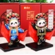 Thành Đô Oriental Craft Oriental Gongyi Opera Tứ Xuyên Opera Panda Mặt trang trí Trang trí Túi quà tặng Logo có thể in