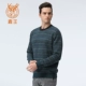 Trung tâm mua sắm áo len cashmere Luwang với đoạn mới nam cổ tròn bố cashmere nguyên chất 101513026 - Áo len Cashmere áo len cổ lọ nam Áo len Cashmere