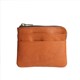 Men's handmade cowhide mini coin purse ຫນັງແທ້ zipper coin purse short women's small purse bank holder card with engraving