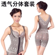 Thoải mái thoáng khí corset chia phù hợp với eo cao bụng bụng sau sinh định hình corset cơ thể váy bó đùi nữ