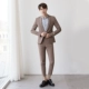 Bộ đồ vest nam mùa hè và mùa thu Hàn Quốc của thời trang Slim dành cho giới trẻ phù hợp với công việc kinh doanh chú rể váy cưới đồ nam đẹp 2021 Suit phù hợp