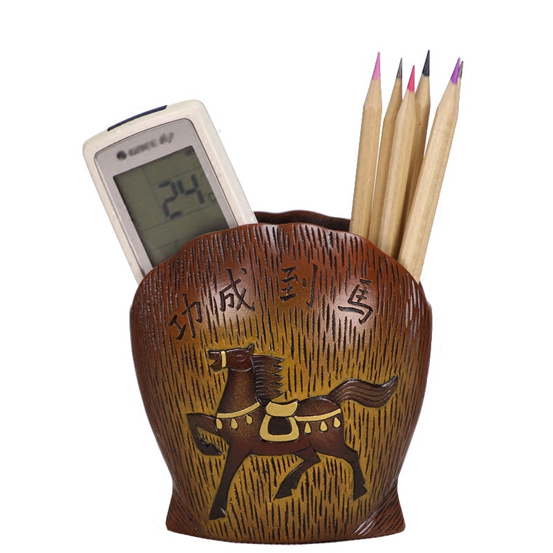 The Big well ceramic openings bei pen container remote receive a case desktop decoration home decoration small place small gifts