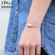 Bạc lỗ nhỏ dệt vòng tay đính cườm đỏ đen dây da sáp dây nam và nữ phòng thủ đeo 3D cứng vàng chuyển hạt vòng tay dây - Vòng đeo tay Clasp vòng gỗ sưa Vòng đeo tay Clasp