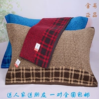 Khăn gối vàng thật chất lượng cao đôi bụi bẩn tối màu để tăng độ dày cho đôi khăn bông lớn áo gối