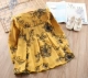 Giải mã bị lỗi Cô gái mùa xuân và mùa thu áo sơ mi sợi cotton váy búp bê Hàn Quốc trẻ em thêu váy dài tay áo sơ mi thô cho bé trai Áo sơ mi