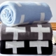 Nordic xe đẩy mùa đông sofa chăn bông chăn bìa thời trang giản dị đi chăn lười biếng ngủ chăn mền đơn - Ném / Chăn mền tuyết nhung Ném / Chăn