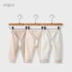Aqpa sơ sinh mở quần mùa xuân và mùa thu bé Velcro quần cotton mặc quần legging cho bé 0-6 tháng - Quần quan jean tre em Quần